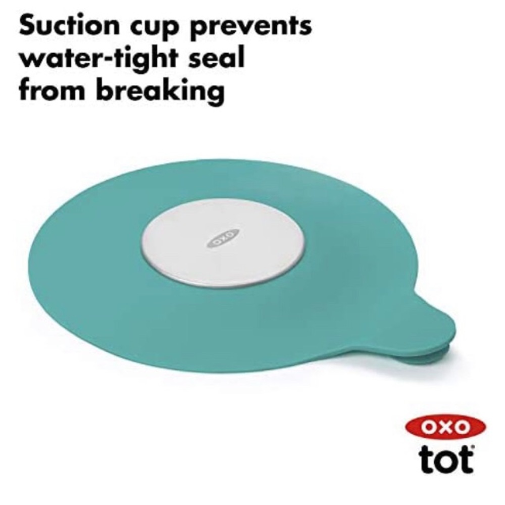 OXO Tot Tub Drain Cover - teal